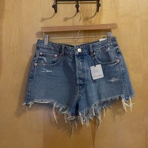 Zara cut off shorts